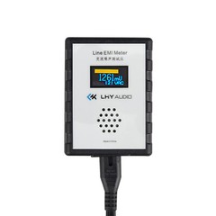 Line EMI Meter Mains Noise Tester Broadband Power Meter Ripple Analyzer OLED