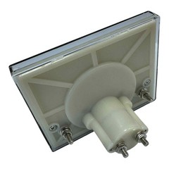 Rectangular DC Panel Meter Voltmeter 0–10000V, 4×3.5″ High Voltage Meter 10kv