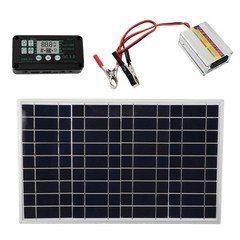 220W Solar Kit Off-grid Power Waterproof Design Framed 30W Solar Panel