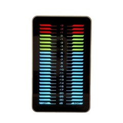 AK_DB24D_PRO Music forSpectrum Display 52mm x 85mm x 28.5mm Silver Aluminum