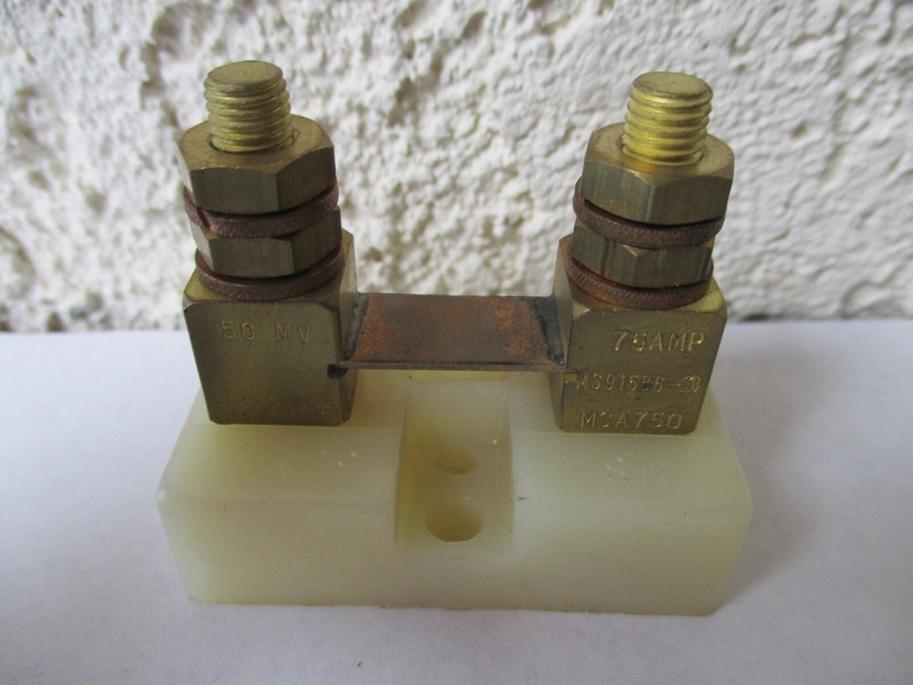 MS91586-3 Instrument Shunt 50 MV 75 AMP DC MSA750