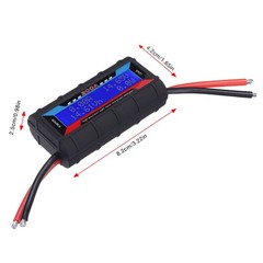 200A DC Digital Monitor LCD Volt Amp Meter Analyzer For RC Battery Solar Power#