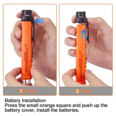 2 Pack NonVoltage Detector, Voltage Tester Electrical Tester, AC 12V/48V/70V1…