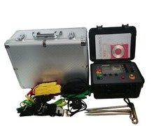 Ground Resistance Soil Resistivity Tester Range 0Ω～30KΩ Test Frequency 128Hz