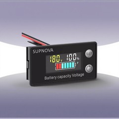 2x12v 24v 36v 48v 60v 72v Battery Monitor,Car Golf cart Battery Indicator Mete3c