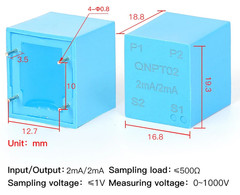 Current Transformer Micro AC PCB Mount CT 1A 5A 10A 1000:1 2000:1 QNCT01 Sensor