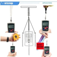 Digital Force Gauge Force Gauges Portable Push Pull Gauge Measuring Value 20N