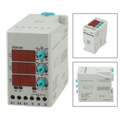 DGK04 3 Phase 380V Voltage Fault Protection for relay with Voltage Setting
