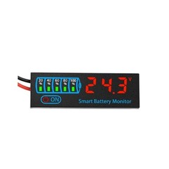 DC 7V-40V Battery Level Indicator 12V 24V 36V Lipo Lithium Capacity Tester Meter