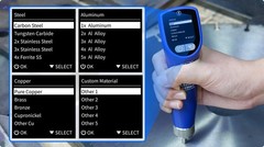 Portable Ultrasonic Hardness Tester with Test Force 20N Resolution 1HV 0.1HRC