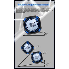 Digital Angle Measuring Device with Large Screen and Automatic Backlight
