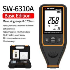 SW-6310A/B Coating Thickness Meter Gauge 1700um Car Paint Film DiagnosticTester