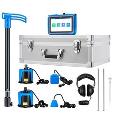 VEVOR Pipe Water Leak Detector with 4 Sensors 1Hz-10000Hz for Indoor Outdoor Use