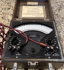ELECTRICAL INSTRUMENT SERVICE- D.C. VOLT-MILLIAMETER MODEL C-SP WITH LEADS
