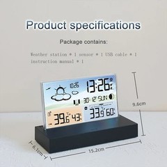 Wired Wireless Dual Function Temperature and Humidity Measuring Device
