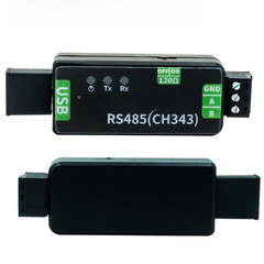 USB to RS485 Serial Interface Adapter for Data Collection and Telemetry