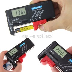 Hot Selling LCD BT-168D Digital 1.5V 9V Battery AA/AAA/PP3/6F22 Universal Tester