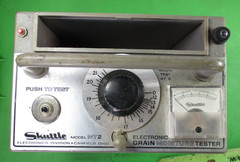 Vintage Skuttle Model MT2 Grain Moisture Tester🔥New 6v Battery🔥Tested = Good