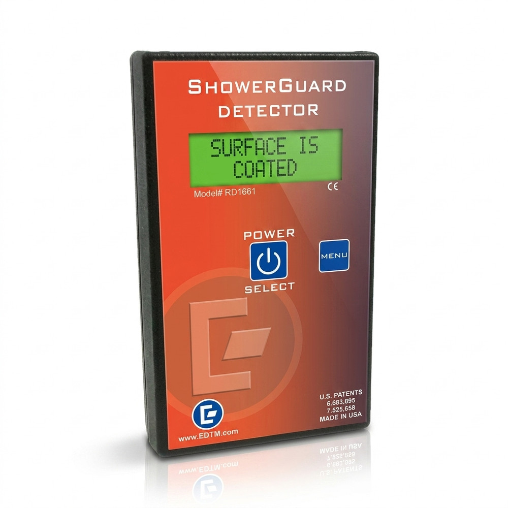 EDTM ShowerGuard Coating Detector (RD1661) Glass Coating Tester, Made in USA