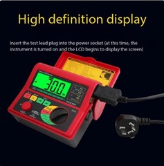 RCD Tester, Earth Leakage Circuit Breaker Tester, Circuit Earth Leakage Detector