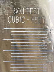 SoilTest Inverted Graduated Cylinder Soil Tester – 23” Tall x 3” Wide