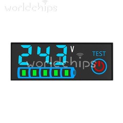 DC 7-55V LED Indicator Voltage Acid/Li-ion Universal Battery Charge Indicator
