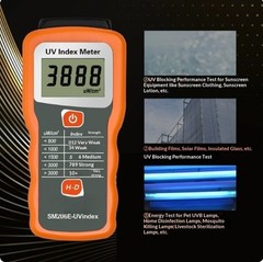 Solar Power Meter, Xenon Lamp, Photovoltaic Panel Intensity Tester UV Radiometer