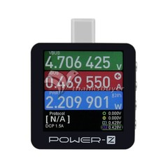 ChargerLAB POWER-Z KM003C USB C Tester PD3.1 0-50V 0-6A USB Voltmeter Ammeter