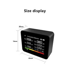 13 in 1 Wifi PM2.5/1/10 Monitor Air Meter Air Quality Tester for Indoor/Outdoor