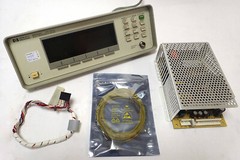 HP 86120C FRONT PANEL, POWER SUPPLY & OPTIC CABLE ALL TESTED & WORKING!
