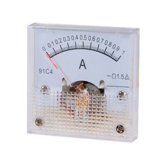 Medidor De Panel De Corriente Analogico Dc 0-1A 0.02A Escala 91C4 Amperimetr…