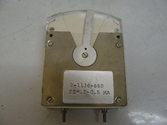 NEW INTERNATIONAL INSTRUMENTS 1136 INDICATOR 9-1136-668 FS-.5-0-.5 MA METER