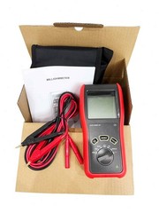 Digital Micro Ohm Meter Ohmmeter with Work Current 100mA Max Backlight Function