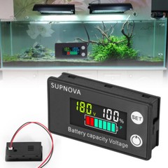 Digital 6133A LCD Battery Capacity Voltage Meter DC8-100V Voltmeter Power Tester