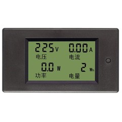 AC80-260V 0-100A 4 in 1 Digital Voltmeter Power Energy Watt Meter Voltage Tester