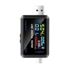 New Professional USB C Voltmeter Ammeter with IPS Display for Digital Devices