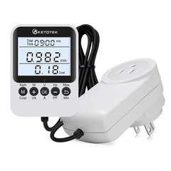 Watt Meter Plug, Power Meter with Backlight, Upgraded Electricity Usage Monit…