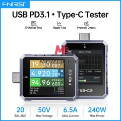 FNIRSI FNB-C2 Multifunction USB Tester Current Volt Power Meter charging Tester