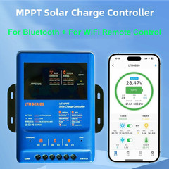 MPPT Solar Controller APP Remote Control RS485 Communication Interface