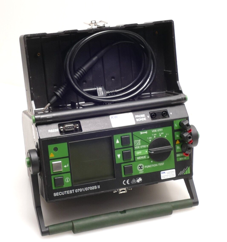 Gossen Metrawatt Secutest 0701/0702S II Device Tester Safety Tester