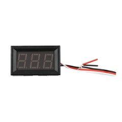 LED Digital DC Voltmeter with Convenient Wiring Reverse Connection Protection