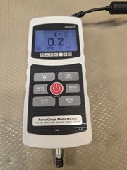 Mark-10 M5-500 Digital Force Gauge 500 lb/ft Works – Unit & Power Cord Only