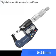 Digital Micrometer 0-100mm Electronic Outside Micrometers Chrome Plated Caliper