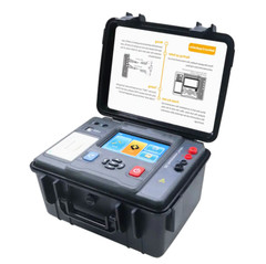 Transformer DC Resistance Meter Tester with 20A 0.0uΩ～1.00MΩ 800 Groups Data