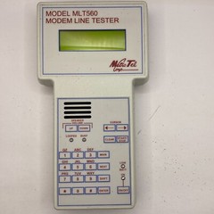 METROTEL MODEL MLT560 MODEM LINE TESTER W/CONDOR D12-10-1000 W/COVER 🎯