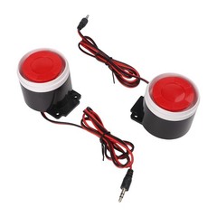 Wired 12V Security Alarm Siren 120dB Indoor Use for For home Protection