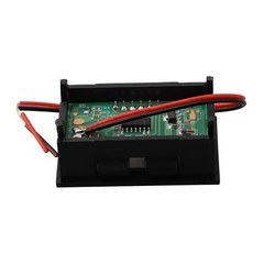 Reliable for 2 line LED Voltmeter DC Voltage Range 4 5V 30V Red Blue Green