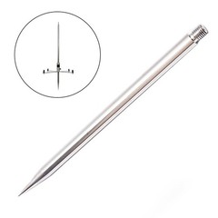 Shortwave Ground Anchor for For radio Communications 10x240mm Silver