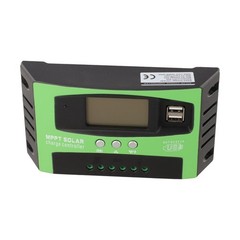 100A MPPT Solar Charge Controller for 12V 24V Battery with Overheat Protection