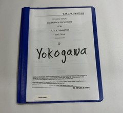 Yokogawa YEW Type 2013 & Type 2014 Portable AC Voltmeter User Manual Guide Book